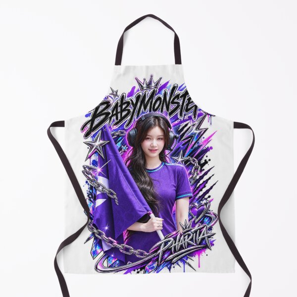 Item preview, Pharita BABYMONSTER Motorsport Pit Crew Edition | Metallic Chrome Art designed and sold by Valereekmerch.
