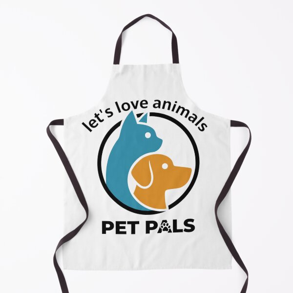 Item preview, Let's Love Animals Dog and Cat Emblem designed and sold by Nela-&-Lena.