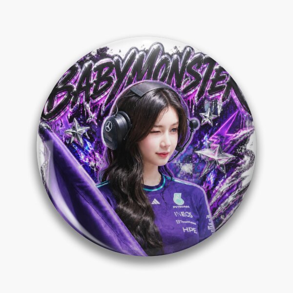 Item preview,  Pharita BABYMONSTER Purple Speed Crown Illustration | Racing Vibe designed and sold by Valereekmerch.