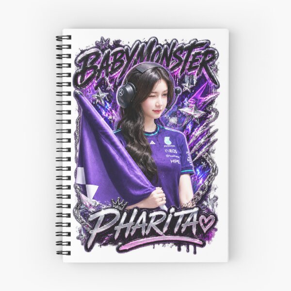 Item preview,  Pharita BABYMONSTER Purple Speed Crown Illustration | Racing Vibe designed and sold by Valereekmerch.