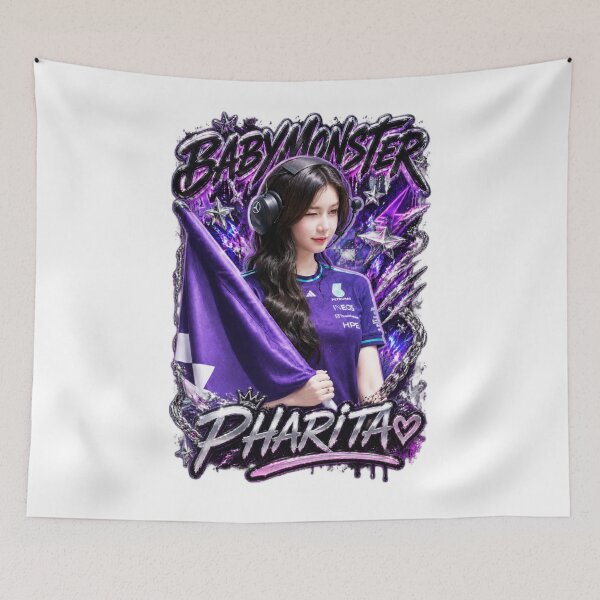 Item preview,  Pharita BABYMONSTER Purple Speed Crown Illustration | Racing Vibe designed and sold by Valereekmerch.
