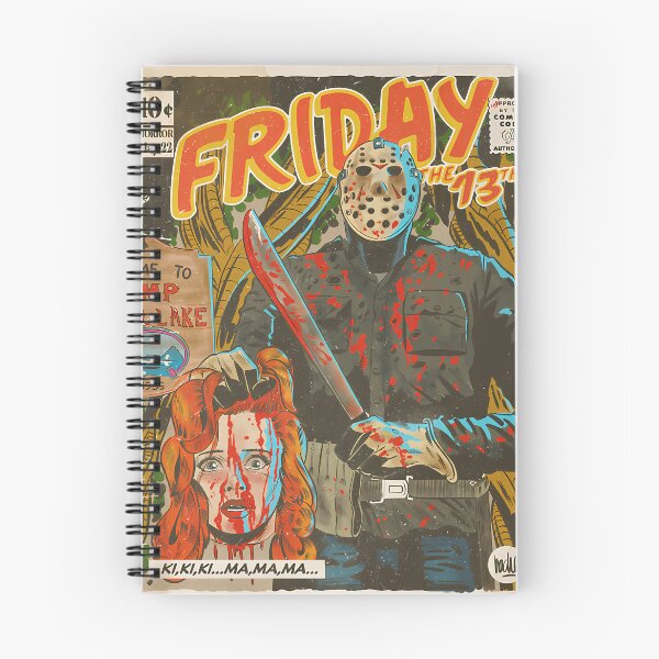 Item preview, Friday The 13Th Comic Movie Poster designed and sold by WoolRudransh.