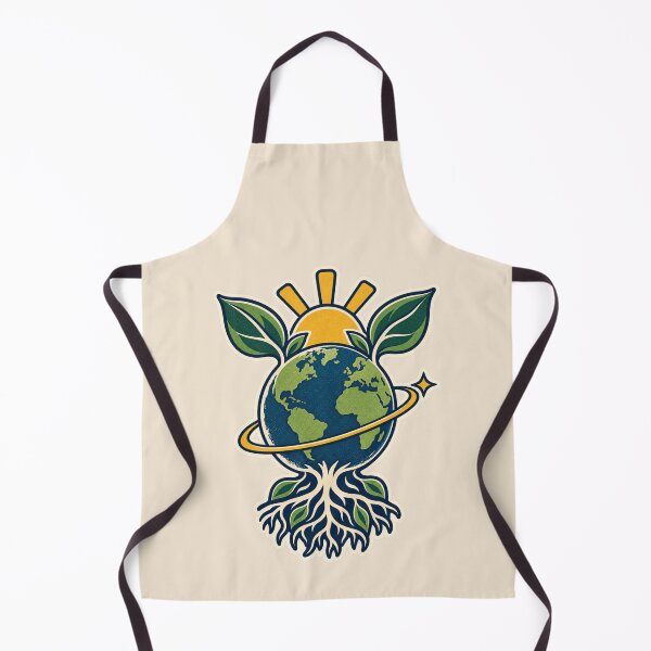 Item preview, Earth Day Gift – Rooted Planet Sustainability and Nature Design designed and sold by astersgraphics.