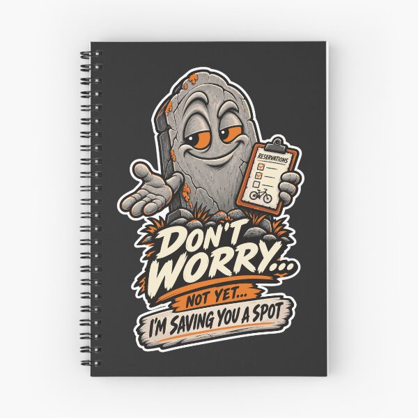 Item preview, Last Lap Lappy | Funny MTB Halloween Gravestone Sticker Gang Hallo Mountain Bike Gift designed and sold by SingleTrackes.