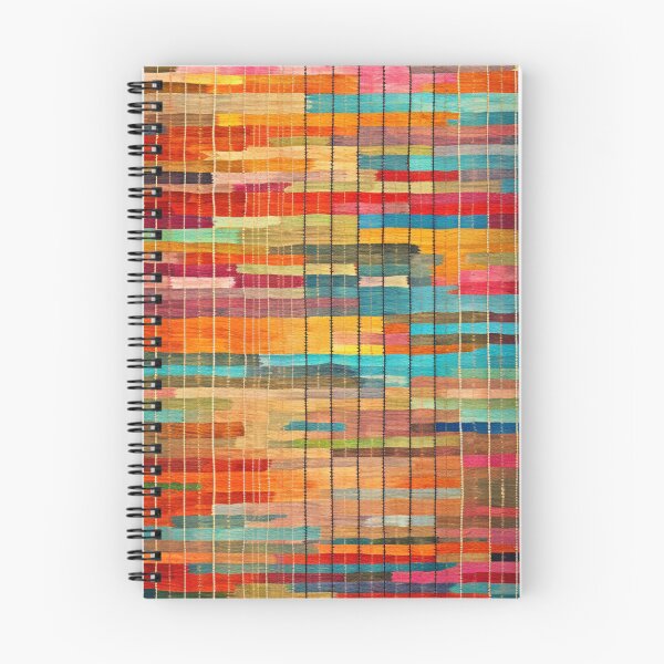 Item preview, Colorful Moroccan Boucherouite Grid Rug designed and sold by GrinGalore.