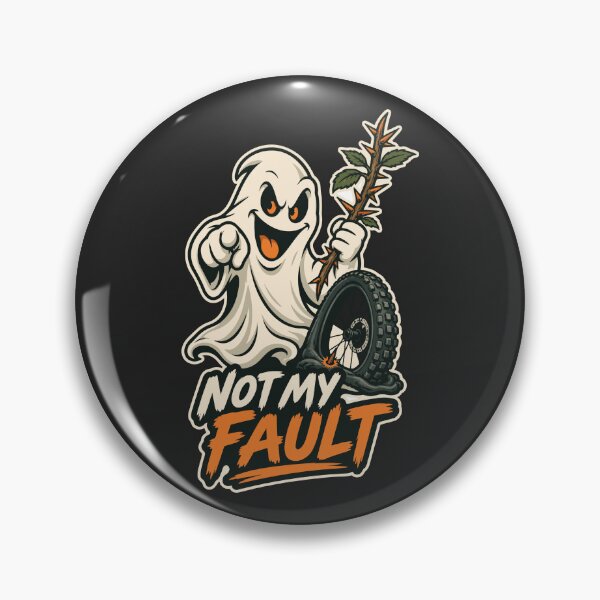 Item preview, Tubeless Tubby | Funny MTB Halloween Ghost Sticker Gang Hallo Mountain Bike Gift designed and sold by SingleTrackes.