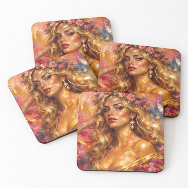 Item preview, Aphrodite Painting – Goddess of Love, Beauty & Desire designed and sold by GalleryKauffeld.