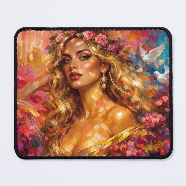 Item preview, Aphrodite Painting – Goddess of Love, Beauty & Desire designed and sold by GalleryKauffeld.