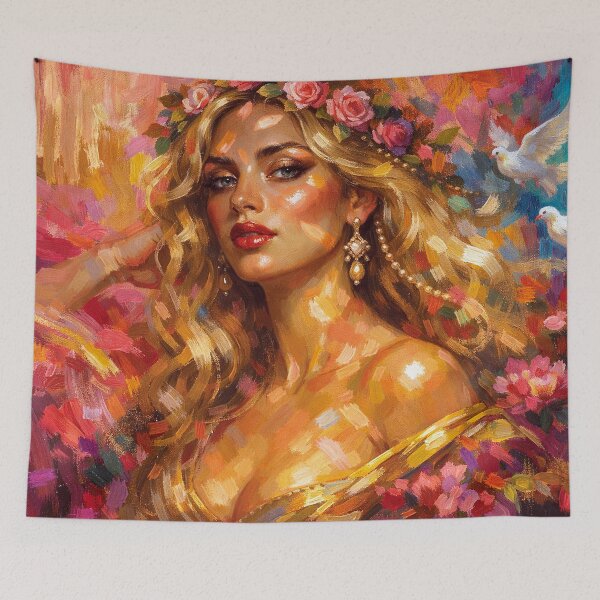 Item preview, Aphrodite Painting – Goddess of Love, Beauty & Desire designed and sold by GalleryKauffeld.
