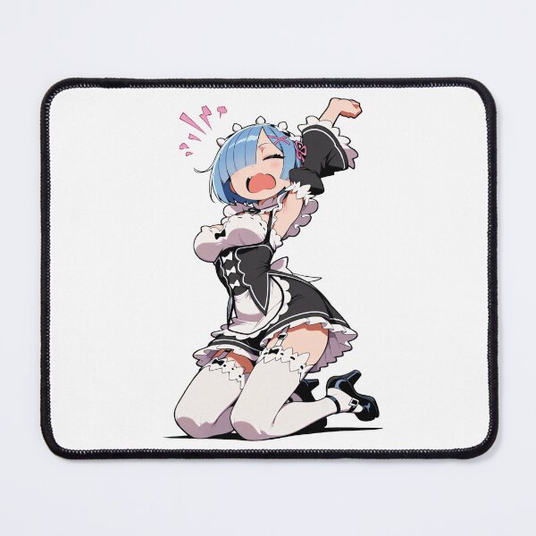 Item preview, Chibi Rem Yawning Maid Sticker designed and sold by RGB-crayon.