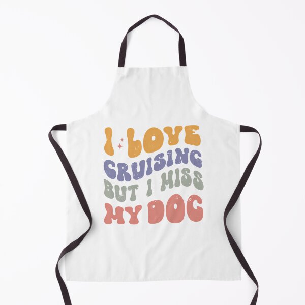 Item preview, I Love Cruising But I Miss My Dog - Retro Colorful designed and sold by radford-nakesha.