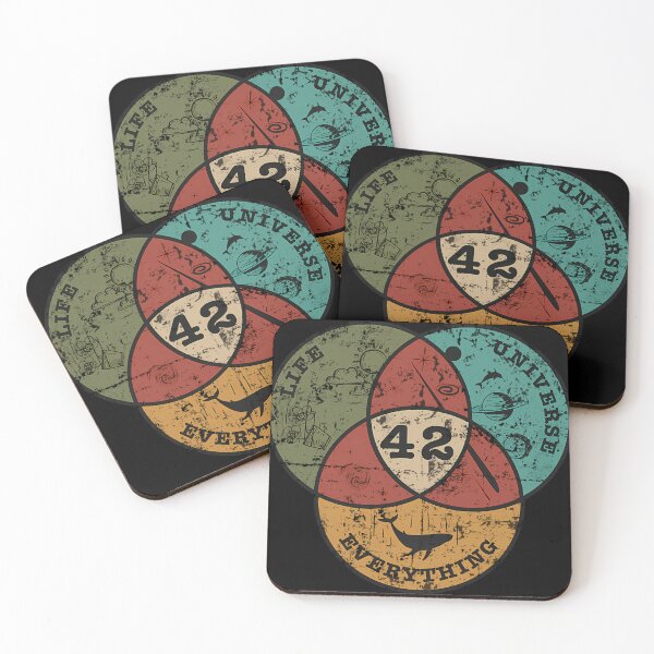 Item preview, Venn Diagram Life The Universe Everything designed and sold by wygalorebaug.