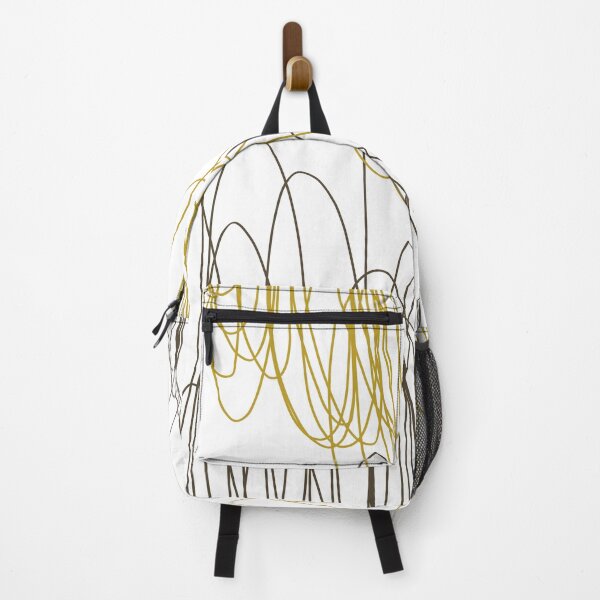 Item preview, The Encounter - Ochre and Charcoal Minimalist Graphic Art designed and sold by artdocaj.