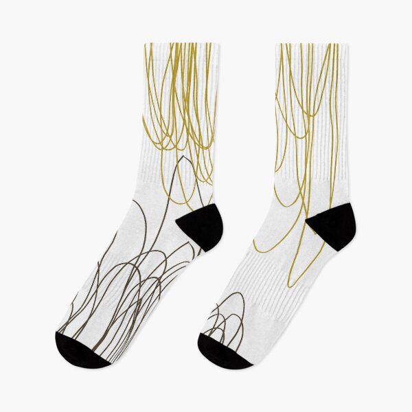 Item preview, The Encounter - Ochre and Charcoal Minimalist Graphic Art designed and sold by artdocaj.