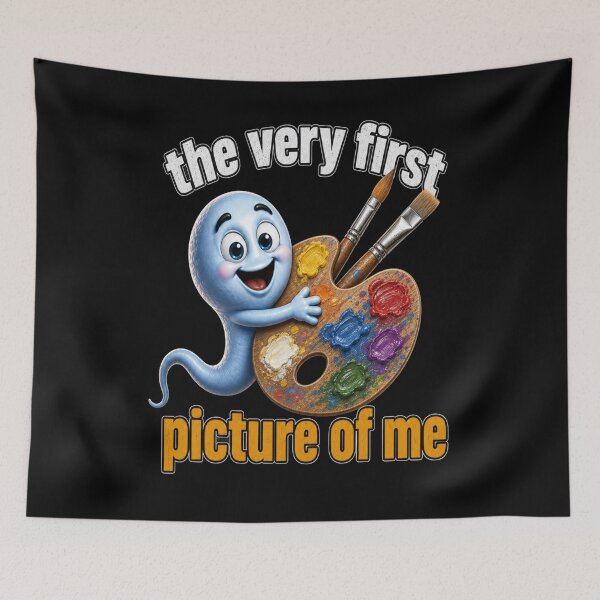 Item preview, The Very First Picture of Me – Funny Artist and Painter designed and sold by JansenGS.
