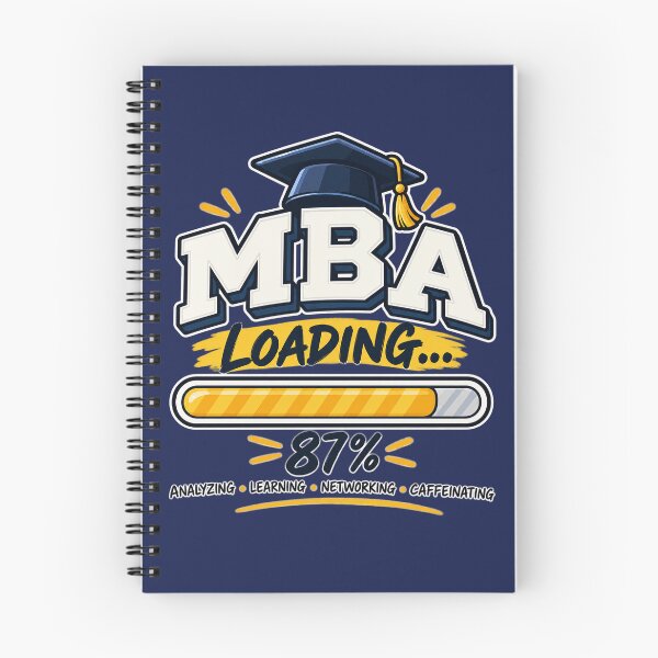 Item preview, MBA Loading 87% Funny Business School Student Graduation Gift designed and sold by 19Beauty.