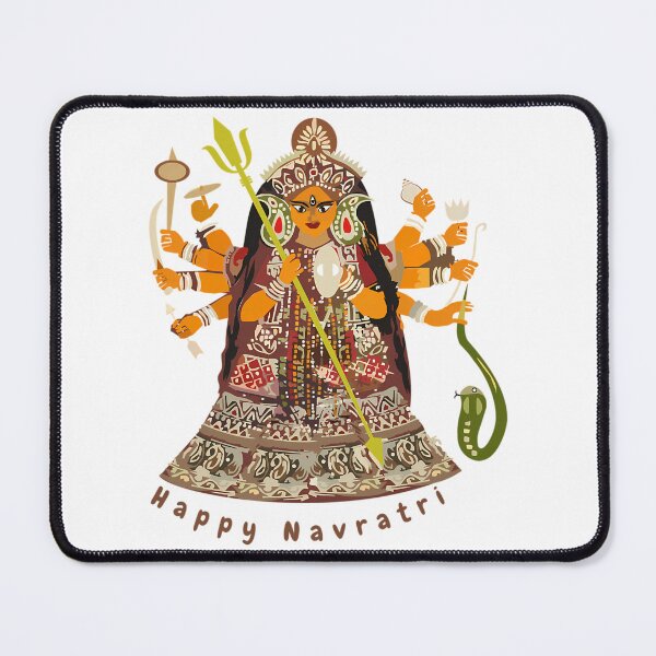 Item preview, Happy Navratri Day Sticker designed and sold by scale-sdenae.