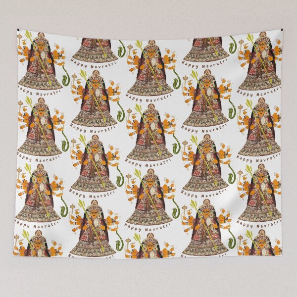 Item preview, Happy Navratri Day Sticker designed and sold by scale-sdenae.