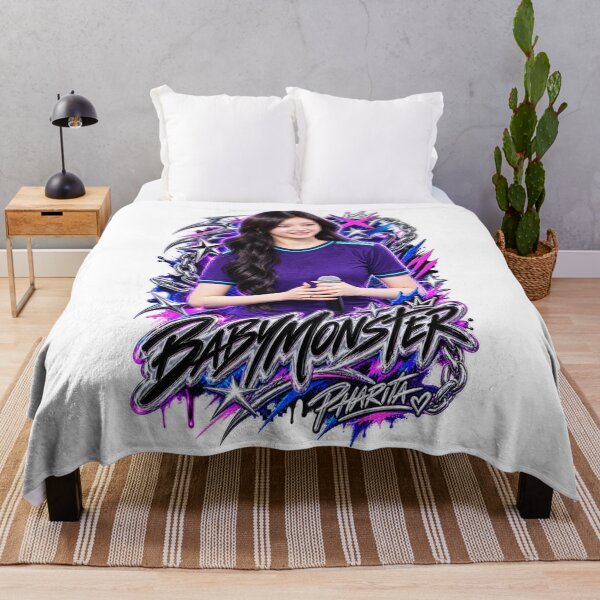 Item preview, Pharita BABYMONSTER Purple Circuit Champion Print | Cyber Speed designed and sold by Valereekmerch.