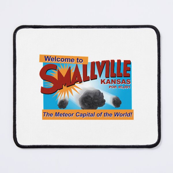 Item preview, Smallville Tshirtthe Meteor Capital Of The World designed and sold by salvador-rosez.
