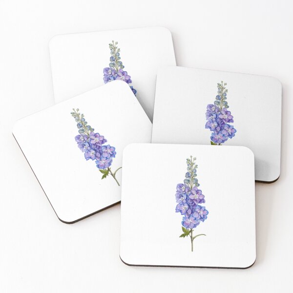 Item preview, July Birth Flower - Larkspur designed and sold by Anyahei.