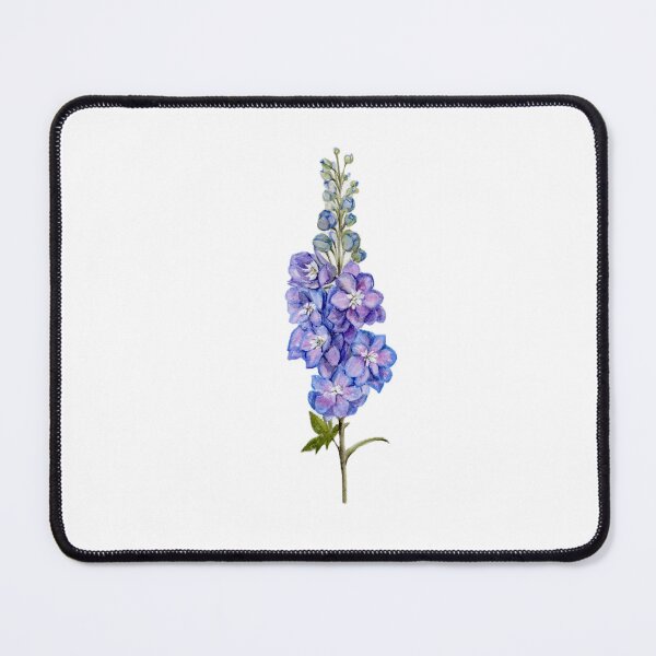 Item preview, July Birth Flower - Larkspur designed and sold by Anyahei.