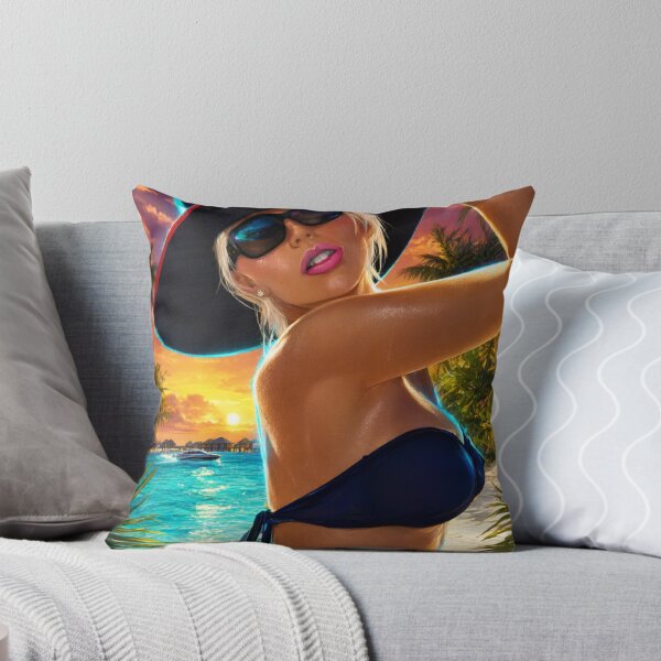 Item preview, Sunset Glamour on Tropical Beach designed and sold by kiwiartyfarty.