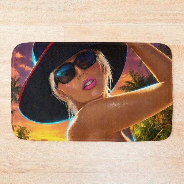 Item preview, Sunset Glamour on Tropical Beach designed and sold by kiwiartyfarty.