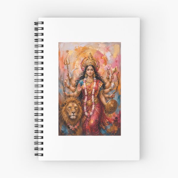 Item preview, Hindu Goddess Durga Painting designed and sold by scale-sdenae.