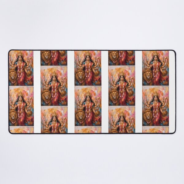 Item preview, Hindu Goddess Durga Painting designed and sold by scale-sdenae.
