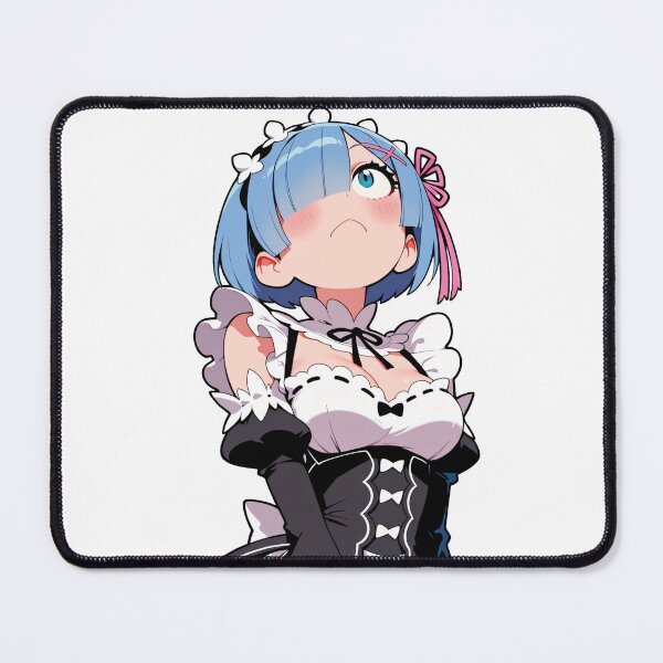Item preview, Chibi Rem Pouting Maid Sticker designed and sold by RGB-crayon.