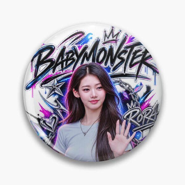 Item preview, Rora BABYMONSTER Chrome Speed Crown Graphic | Purple Track designed and sold by Valereekmerch.
