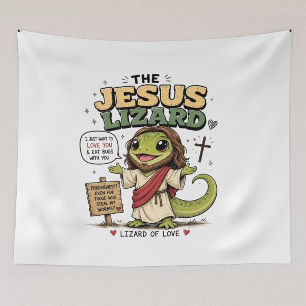 Item preview, The Jesus lizard  designed and sold by Obinne.