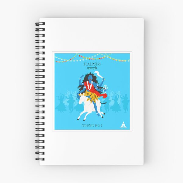 Item preview, Shubh Navratri Poster (Kalratri)- Day- 7 designed and sold by scale-sdenae.