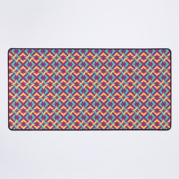 Item preview, Southwestern-Inspired Geometric Starburst Terracotta Turquoise designed and sold by whimsiqueer.