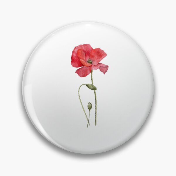 Item preview, August Birth Flower - Poppy designed and sold by Anyahei.