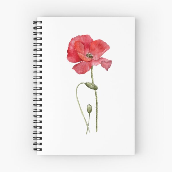 Item preview, August Birth Flower - Poppy designed and sold by Anyahei.
