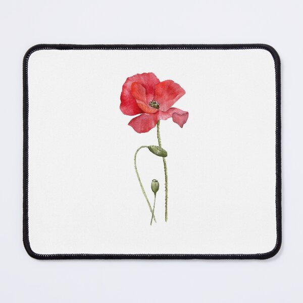Item preview, August Birth Flower - Poppy designed and sold by Anyahei.