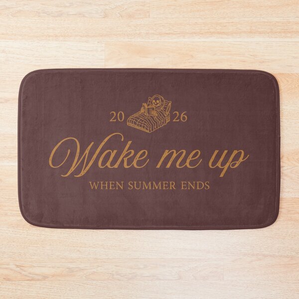 Item preview, Wake me up when…autumn lover bookworm design designed and sold by BosskaDesign.