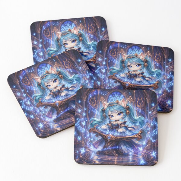 Item preview, Celestial Melody Cat designed and sold by Lunatik Cat.