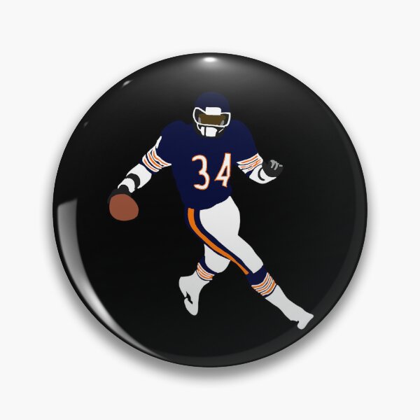 Item preview, Walter Payton Simple Sticker designed and sold by Vita95gelman.