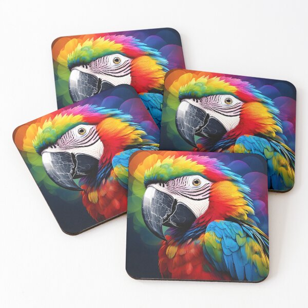 Item preview, Find Your Colors - Rainbow Macaw designed and sold by ZykeArt.