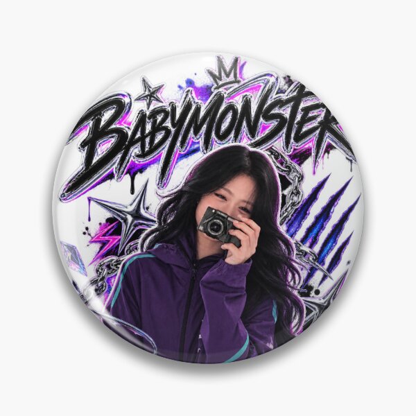 Artikelvorschau, Ahyeon BABYMONSTER Pit Stop Flag Visual | Cyber Racing Vibe entworfen und verkauft von Valereekmerch.