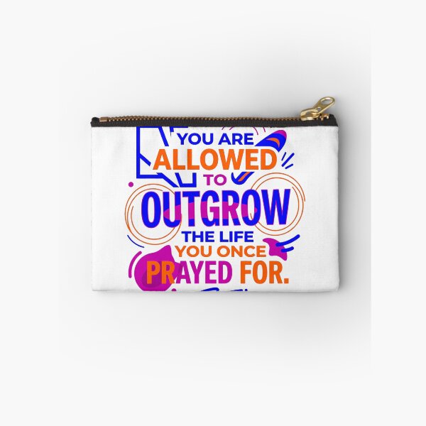 Item preview, You are allowed to outgrow the life you once prayed for - Typographic Quote designed and sold by Firmansyahnw.