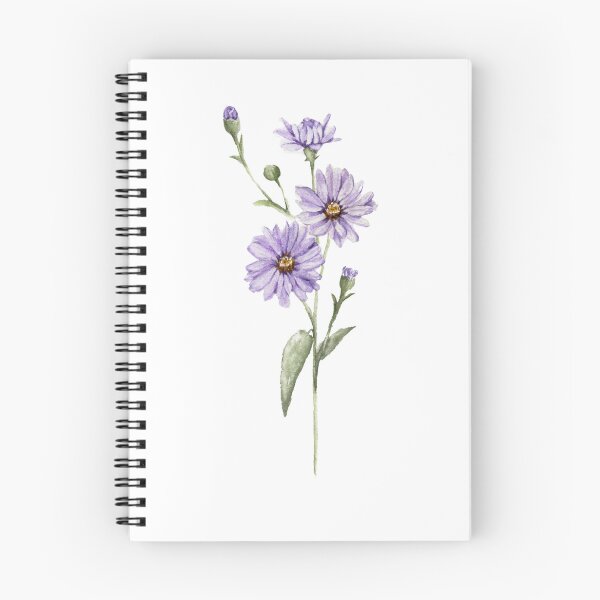 Item preview, September Birth Flower - Aster designed and sold by Anyahei.