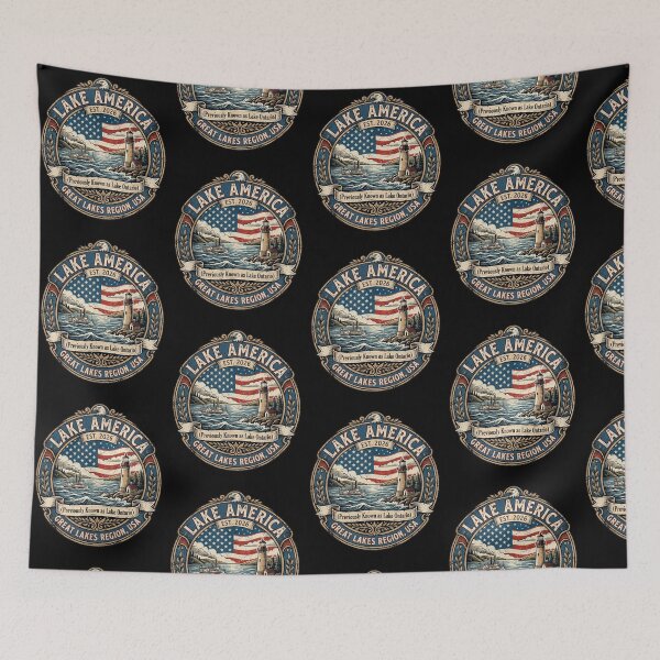 Item preview, Lake America Previously Ontario Canada USA Funny Pro Trump designed and sold by Morbiusshop.