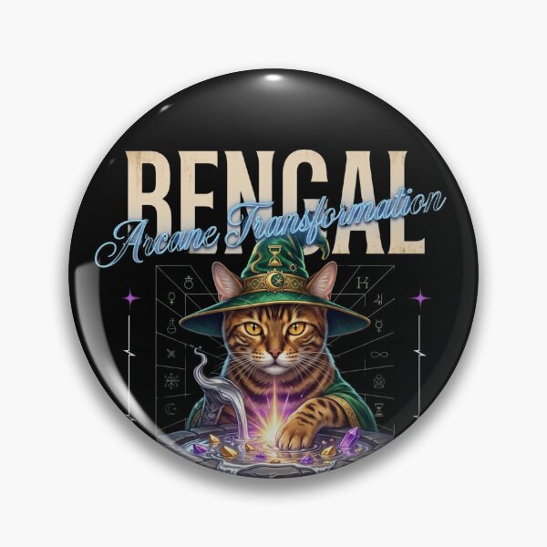 Item preview, Bengal Cat Arcane Alchemist Streetwear designed and sold by Ada’s Mystic Atelier .