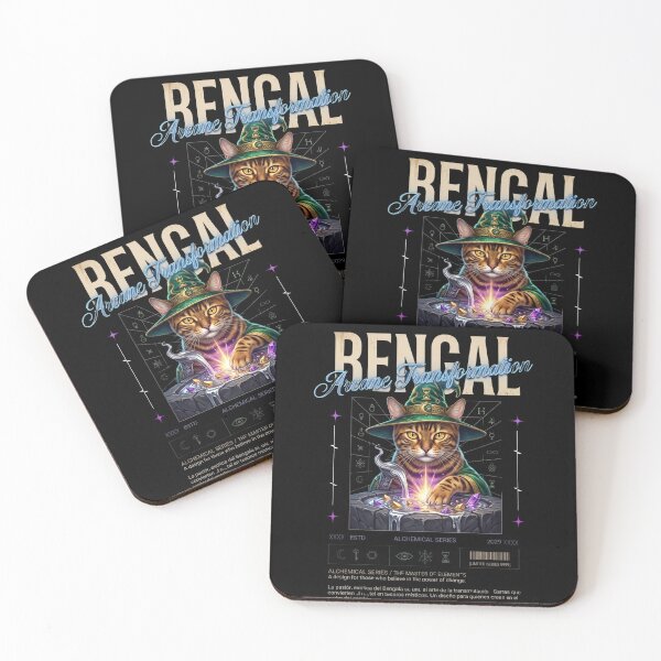 Item preview, Bengal Cat Arcane Alchemist Streetwear designed and sold by Ada’s Mystic Atelier .