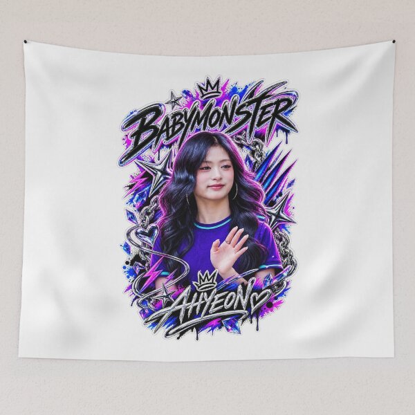 Item preview, Ahyeon BABYMONSTER Speed Legend Metallic Artwork | Esports Concept designed and sold by Valereekmerch.