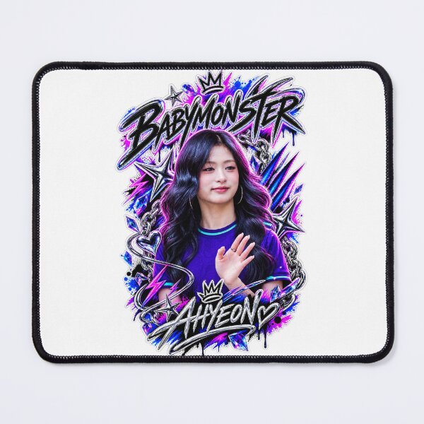 Item preview, Ahyeon BABYMONSTER Speed Legend Metallic Artwork | Esports Concept designed and sold by Valereekmerch.
